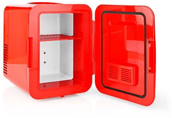 Nedis 4L kæliskápur - Rauður