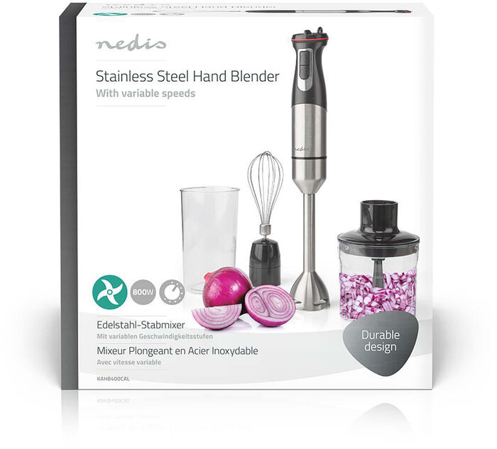 Nedis töfrasproti 800 W - Svartur / stál