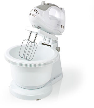 Nedis handþeytari með skál 200W - Hvítur