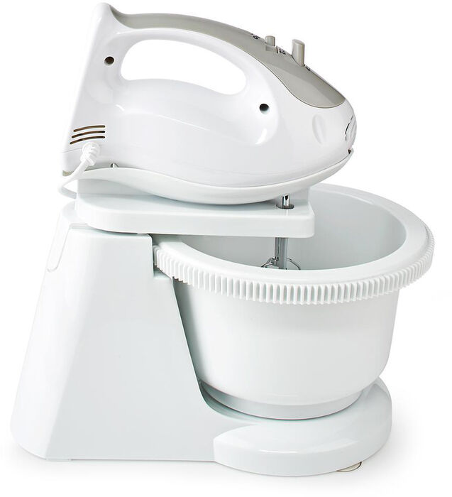 Nedis handþeytari með skál 200W - Hvítur