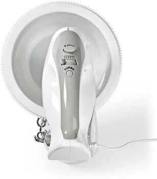 Nedis handþeytari með skál 200W - Hvítur