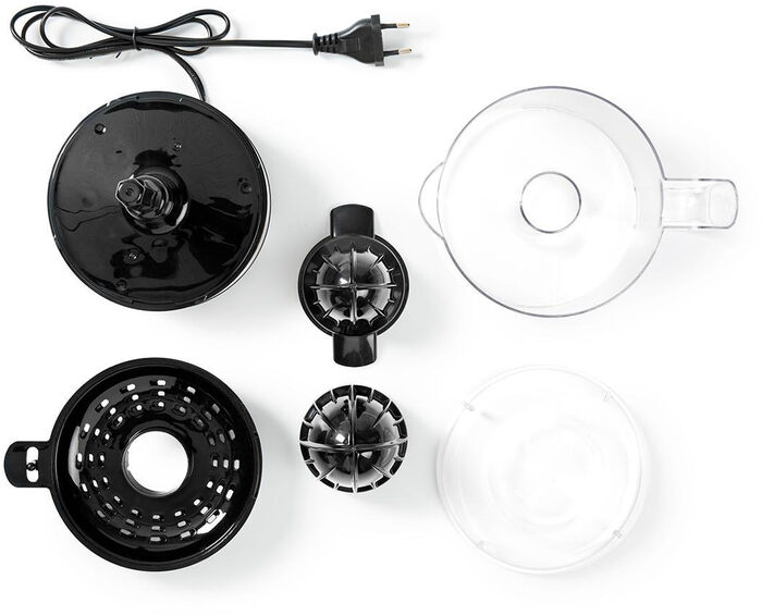 Nedis sítruspressa 30W - Svört / stál