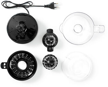 Nedis sítruspressa 30W - Svört / stál