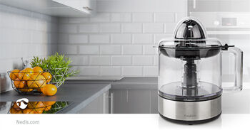 Nedis sítruspressa 30W - Svört / stál