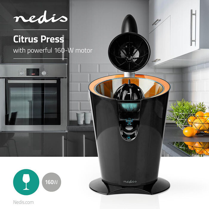 Nedis sítruspressa 160W - Svört