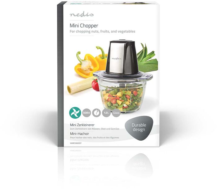 Nedis mini hakkari 500 W - Gler