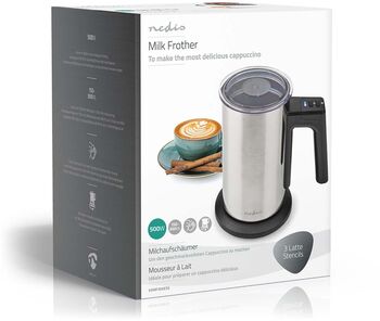 Nedis mjólkurflóari - Stál