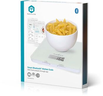 Nedis SmartLife eldhúsvog - Hvít