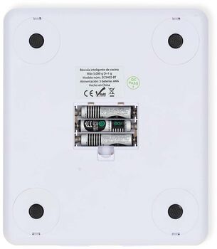 Nedis SmartLife eldhúsvog - Hvít