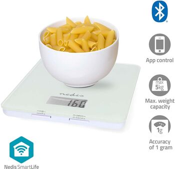 Nedis SmartLife eldhúsvog - Hvít