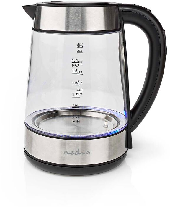 Nedis hraðsuðuketill 1,7L - Gler