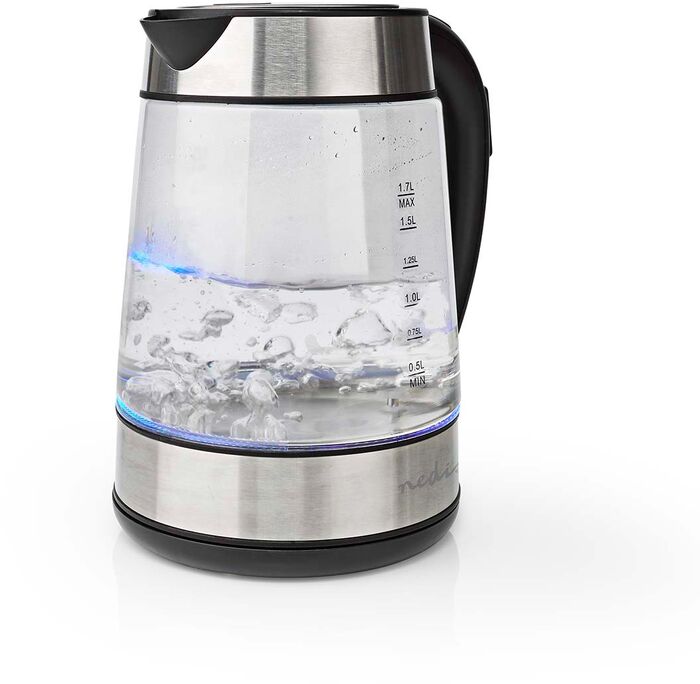 Nedis hraðsuðuketill 1,7L - Gler