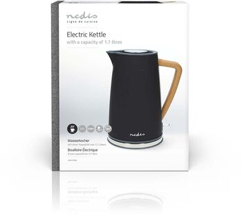 Nedis hraðsuðuketill 1,7L - Svartur