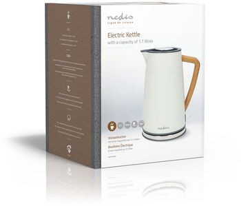 Nedis hraðsuðuketill 1,7L - Hvítur