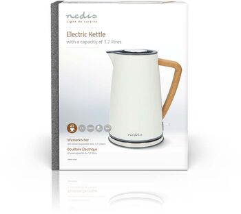 Nedis hraðsuðuketill 1,7L - Hvítur