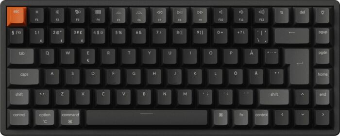 Keychron K2 V3 RGB HS þráðlaust lyklaborð - rauðir rofar