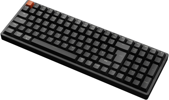 Keychron K4 V3 RGB HS þráðlaust lyklaborð - Rauðir rofar