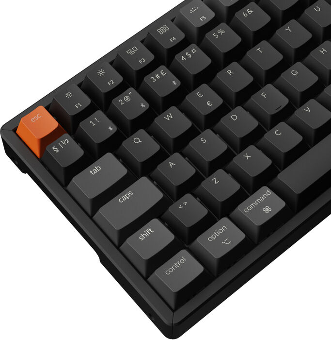 Keychron K4 V3 RGB HS þráðlaust lyklaborð - Rauðir rofar