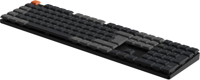 Keychron K5 V2 RGB HS lyklaborð - Rauðir rofar