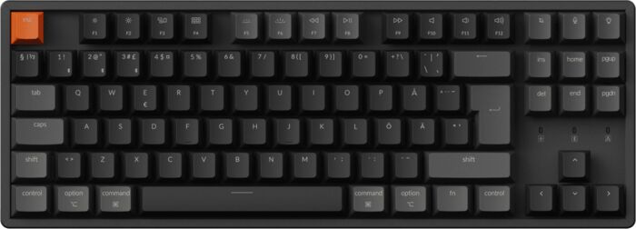 Keychron K8v2 þráðlaust leikjalyklaborð - Svart