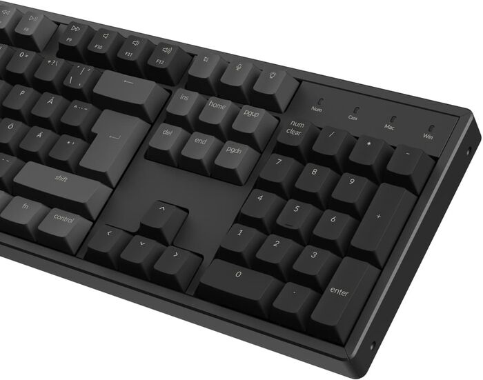 Keychron K10V2 RGB þráðlaust lyklaborð - Rauðir rofar