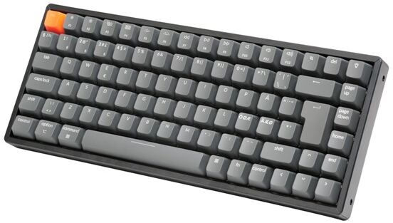 Keychron K2 RGB Aluminium þráðlaust leikjalyklaborð - Rauðir rofar