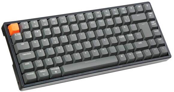 Keychron K2 RGB Aluminium þráðlaust leikjalyklaborð - Rauðir rofar