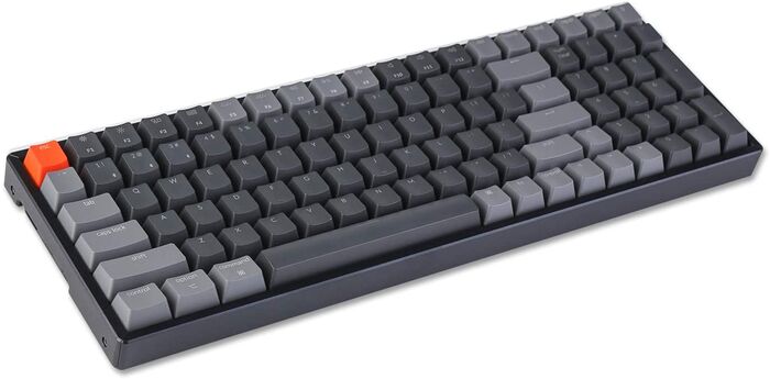 Keychron K4 V2 RGB þráðlaust lyklaborð með ál ramma - Rauðir rofar