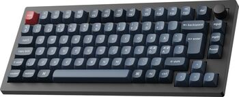 Keychron V1 MAX RGB þráðlaust lyklaborð - brúnir rofar