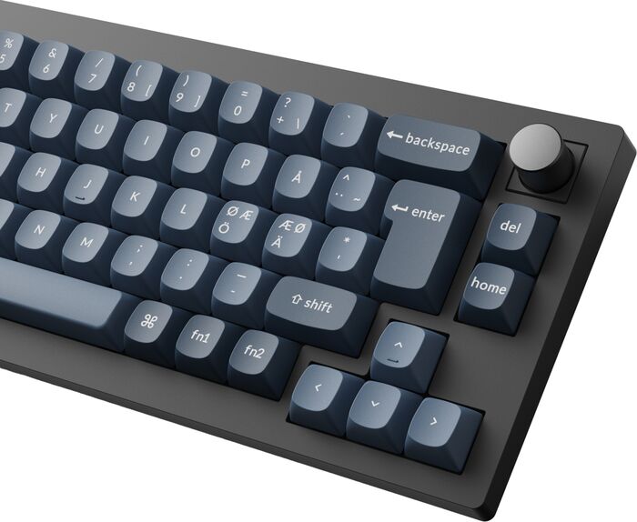 Keychron V2 Max RGB þráðlaust lyklaborð - Rauðir rofar