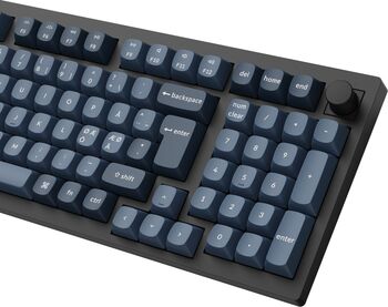 Keychron V5 MAX RGB Þráðlaust lyklaborð - Brúnir rofar