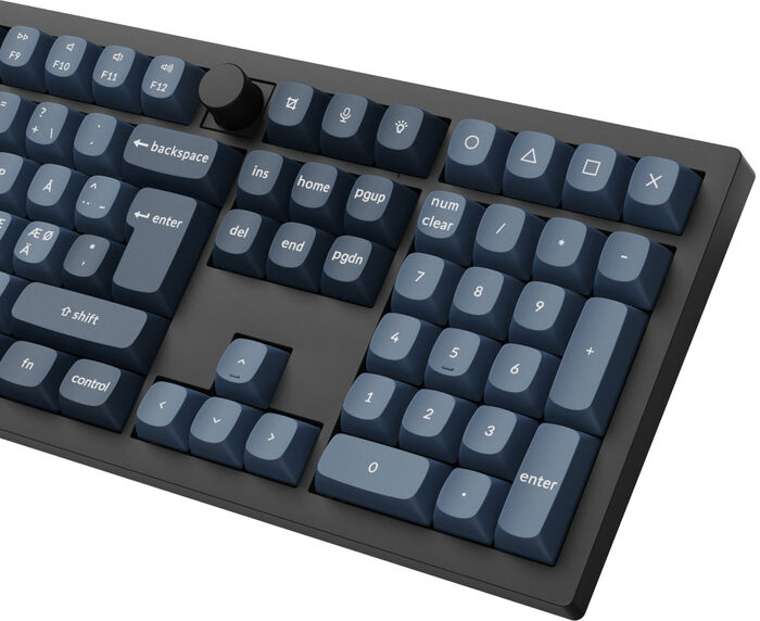 Keychron V6 MAX þráðlaust lyklaborð - Rauðir rofar