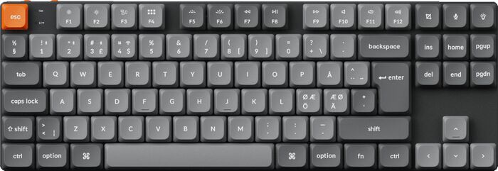 Keychron K1 Max þráðlaust leikjalyklaborð - Svart