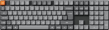 Keychron K5 Max RGB lyklaborð - Brúnir rofar