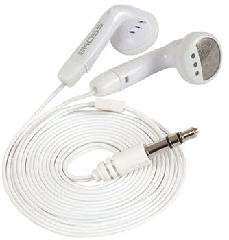 Koss KE5 heyrnartól - Hvít