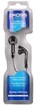 Koss KE5 heyrnartól - Svört
