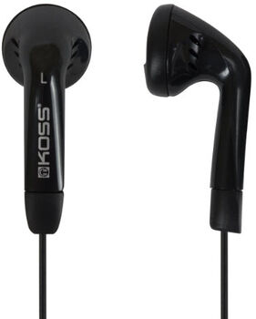 Koss KE5 heyrnartól - Svört