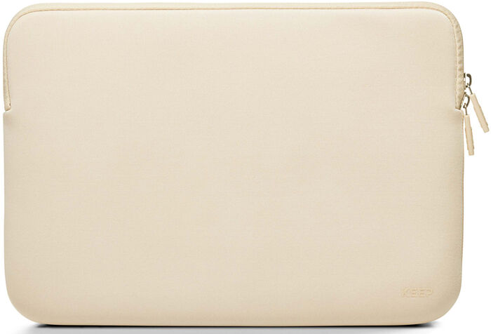 KEEP 13" fartölvuhlíf fyrir Macbook - Beige