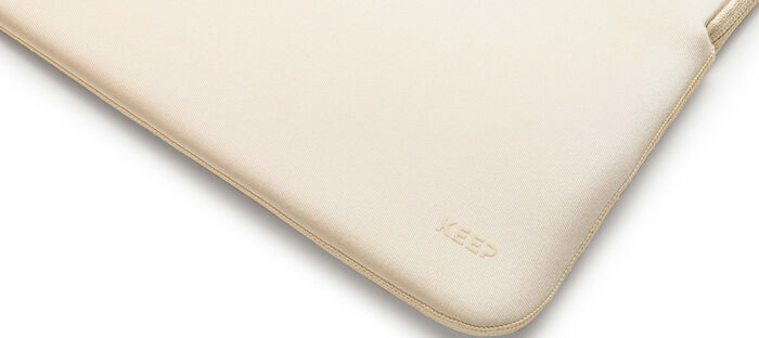 KEEP 13" fartölvuhlíf fyrir Macbook - Beige