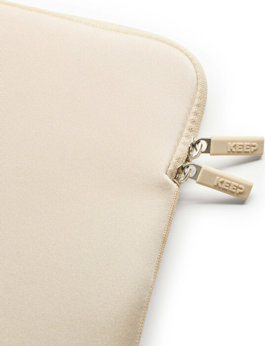 KEEP 13" fartölvuhlíf fyrir Macbook - Beige
