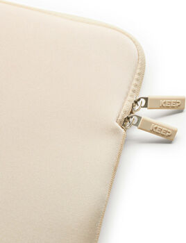 KEEP 13" fartölvuhlíf fyrir Macbook - Beige
