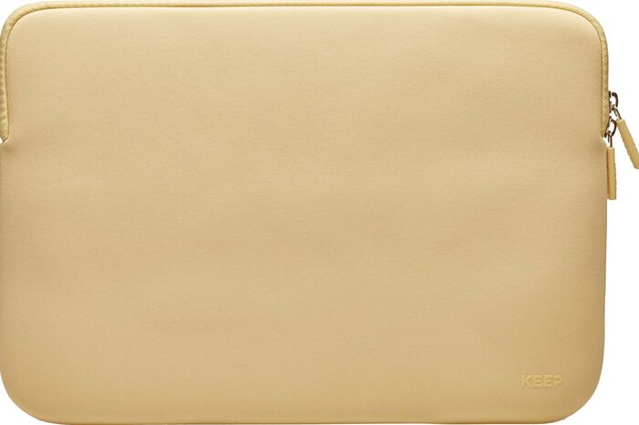 KEEP 14" fartölvuhlíf - Gult