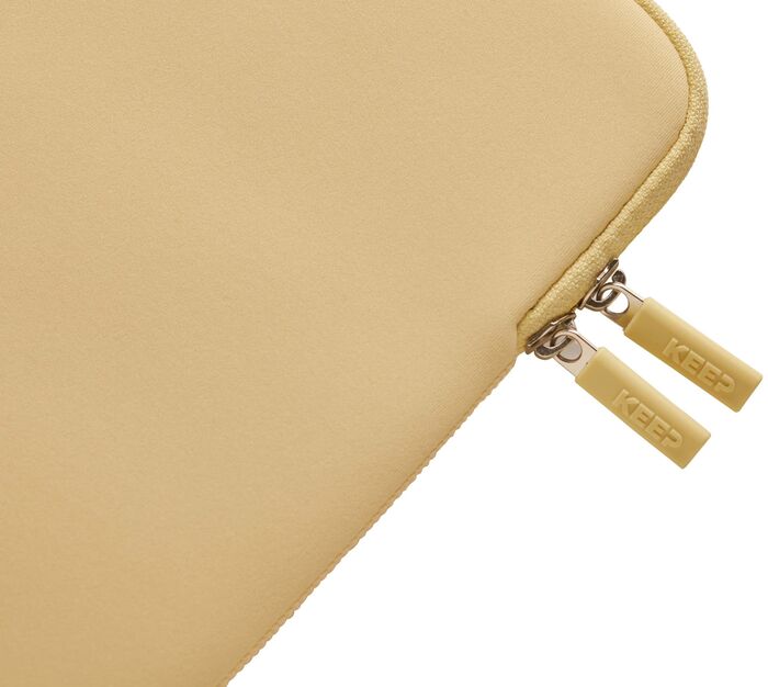 KEEP 14" fartölvuhlíf - Gult