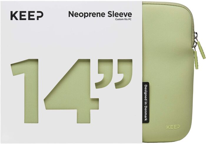 Product image not available for KEEP 14" fartölvuhlíf - Grænt