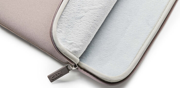 Keep 14" fartölvuhlíf - Ljósbrúnt