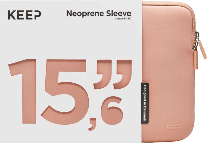 Product image not available for KEEP 15" fartölvuhlíf - Kóralbleikt