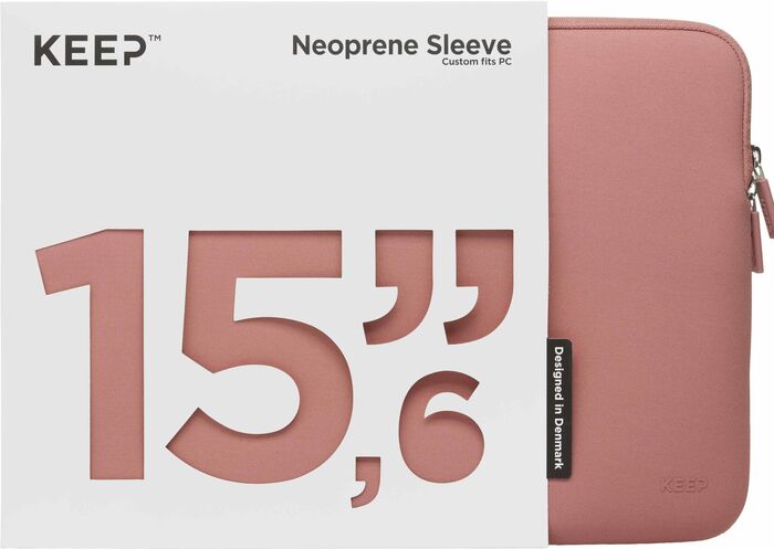 Keep 15,6" fartölvutaska - Bleik