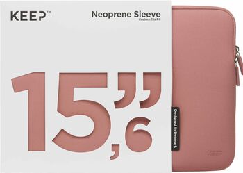 Keep 15,6" fartölvutaska - Bleik