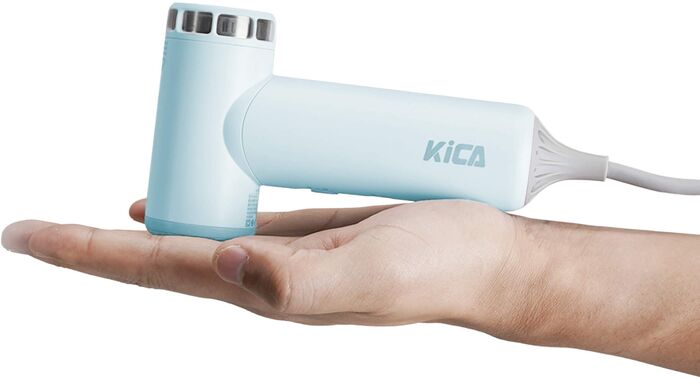KiCA Jet Dry ferðahárblásari - Ljósblár