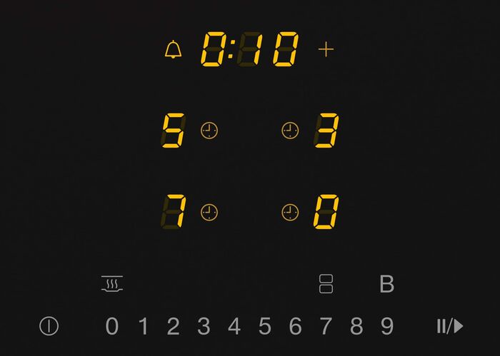 Miele KM7363FL spanhelluborð - Svart